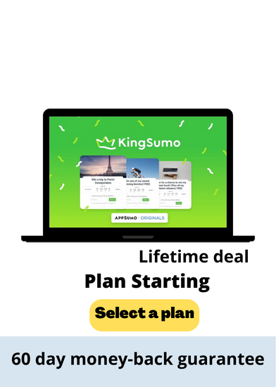 KingSumo Lifetime Deal