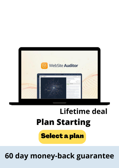 WebSite Auditor Lifetime Deal