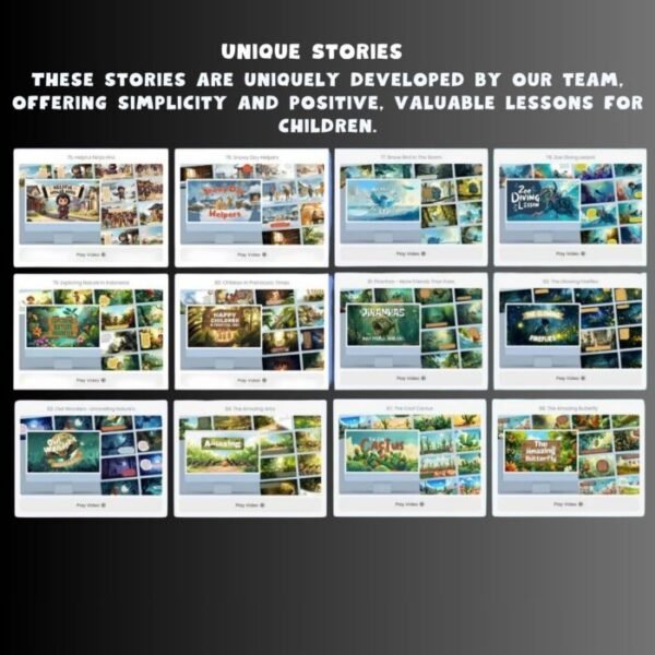 100 Kids’ Stories + 150 Editable Videos & Templates to Resell as Your Own! - Image 3