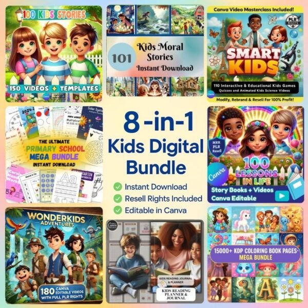 8-IN-1 KIDS DIGITAL BUNDLE
